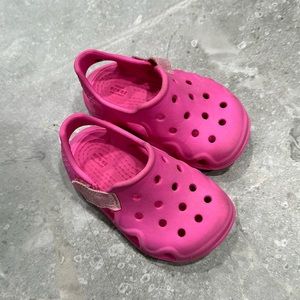 Baby girl crocs